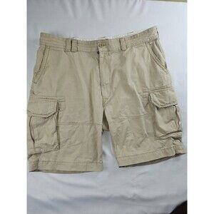 Polo Ralph Lauren Cargo Shorts 44B/G Beige Khaki Cotton Twill Heavy